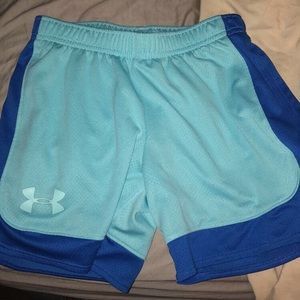 Blue shorts!